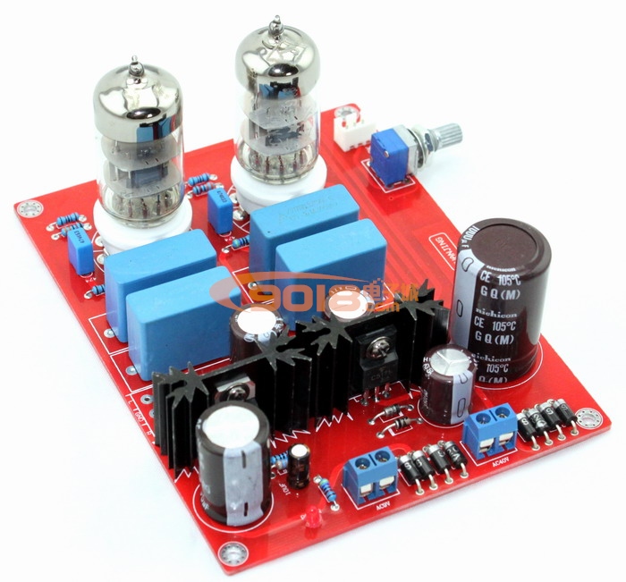 6N3電子管前級 功放發燒膽前置板 成品板(馬蒂斯電路) 6N3電子管前級 功放發燒膽前置板 成品板(馬蒂斯電路)