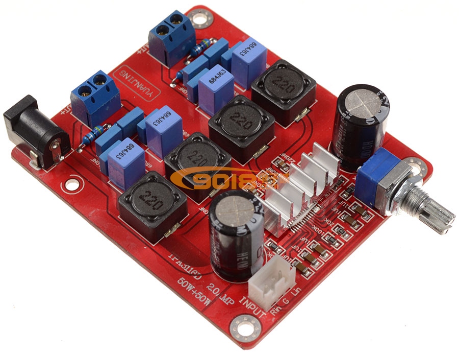 TPA3116功放板（50W+50W）D類數(shù)字功放成品板 高保真高性能