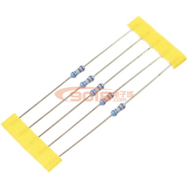 高精度金屬膜電阻1/4W 6.19K 1%