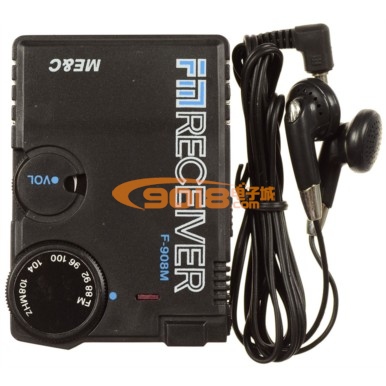 CXA1238M/CXA1538M BP機式FM調(diào)頻立體聲收音機/接收機 帶耳機（70-120MHz）