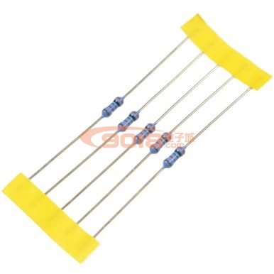 高精度金屬膜電阻1/4W 20.5K 1%