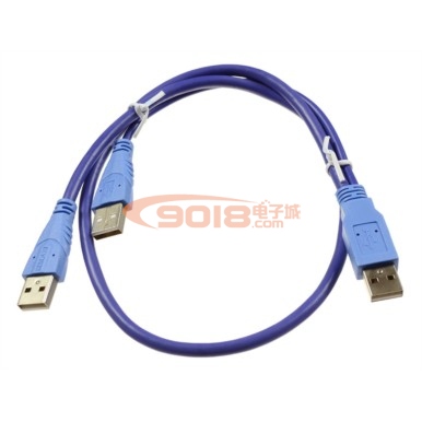 全新優質 USB 插頭公對公連接線 延長線 移動硬盤連接線