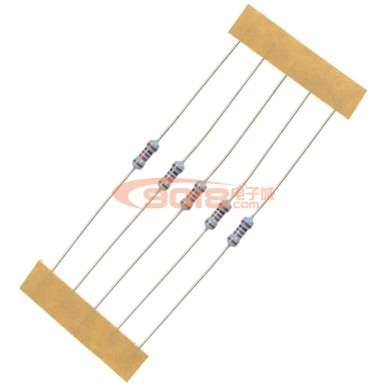 高精度金屬膜電阻1/4W 10.7K 1%