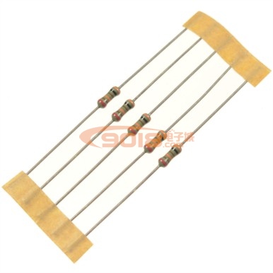 高精度金屬膜電阻1/4W 300K 1%