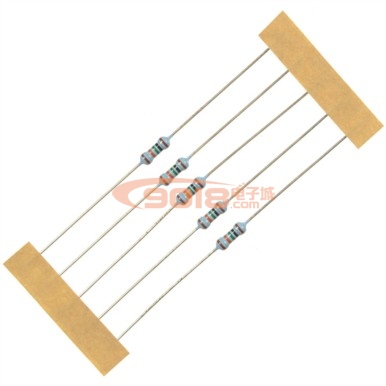 高精度金屬膜電阻1/4W 105K 1%