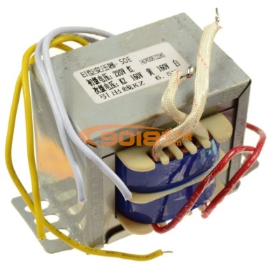 EI型變壓器 50W 雙160V*2/0.06A+單6.5V/5A 適配電子管/膽前級板