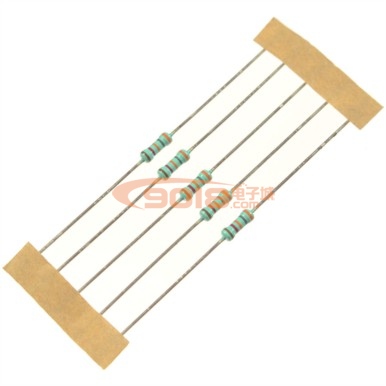 高精度金屬膜電阻1/4W 38.3K 1%