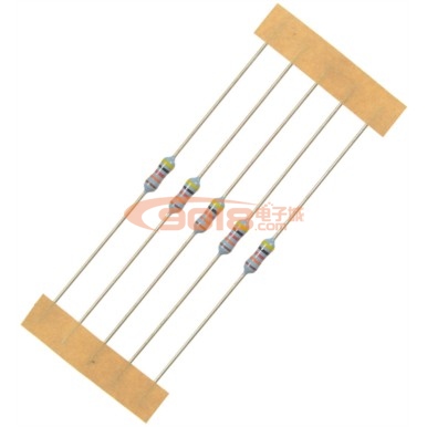 高精度金屬膜電阻1/4W 400K 1%