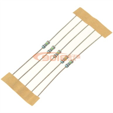 高精度金屬膜電阻1/4W 3.48K 1%