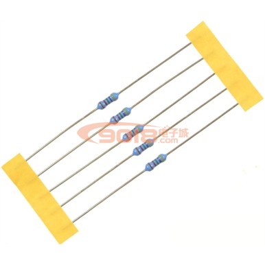 高精度金屬膜電阻1/4W 47.5K 1%