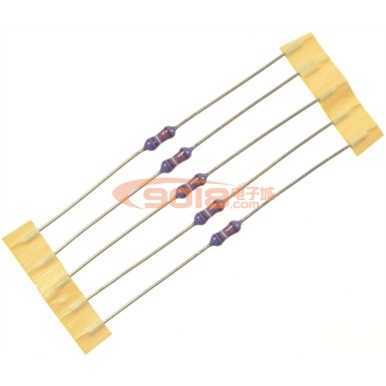 高精度金屬膜電阻1/4W 61.9K 1%