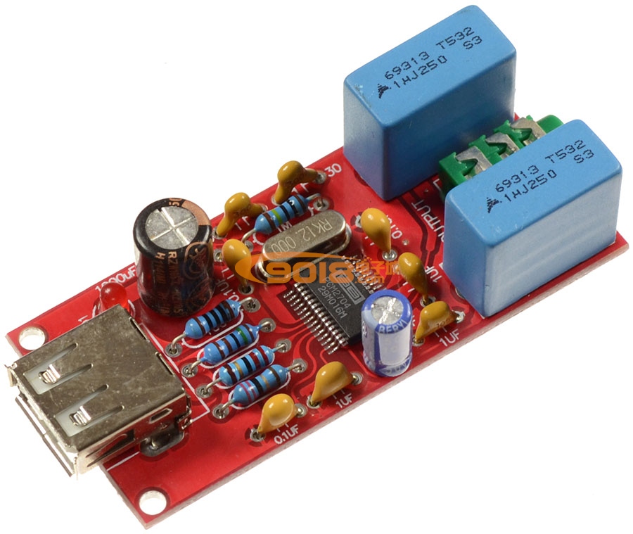 高保真HI-FI USB DAC PCM2704芯片解碼器帶耳放/聲卡 電腦外置聲卡