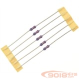 高精度金屬膜電阻1/4W 61.9K 1%