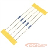 高精度金屬膜電阻1/4W 107R 1%