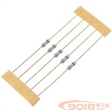 高精度金屬膜電阻1/4W 90.9R 1%