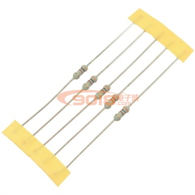 高精度金屬膜電阻1/4W 300R 1%
