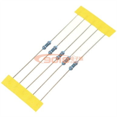 高精度金屬膜電阻1/4W 100R 1%