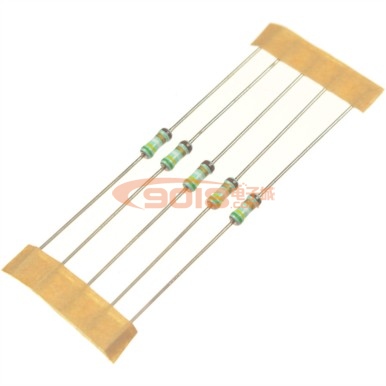 高精度金屬膜電阻1/4W 54.9R 1%