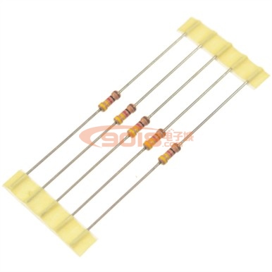 高精度金屬膜電阻1/4W 442R 1%