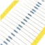 高精度金屬膜電阻1/4W 100R 1%