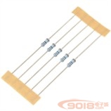 高精度金屬膜電阻1/4W 1R 1%