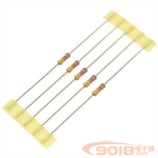 高精度金屬膜電阻1/4W 442R 1%