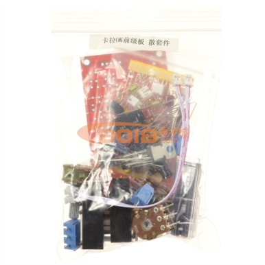 卡拉OK板 話放音效板 PT2399 NE5532 前級麥克風(fēng)信號放大 DIY套件散件