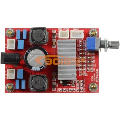 微型TDA7492立體聲D類數字功放板 直流單DC12V供電