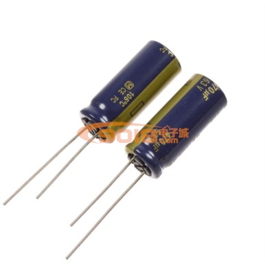 全新原裝松下金字電解電容FC高頻低阻音頻電解電容（470uf/63v）	