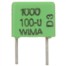 全新原裝德國 WIMA(威馬)發(fā)燒薄膜電容 1000pf/100v 腳距5MM
