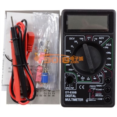 DT830B/DT-830B數字顯示萬用表散件/電子制作套件