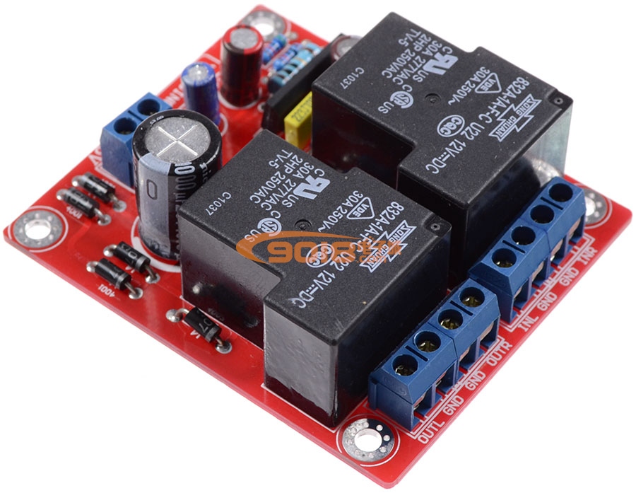 30A喇叭保護(hù)板 大功率雙聲道/立體聲功放板配用