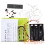 七彩愛心形花樣閃燈套件 單片機(jī)電路電子制作diy散件