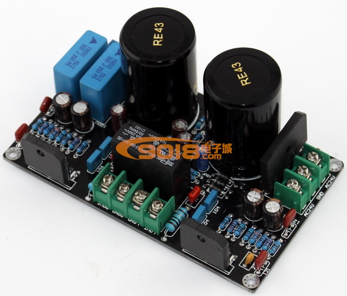 LM3886純后級功放板(參考吳剛設(shè)計(jì)電路)