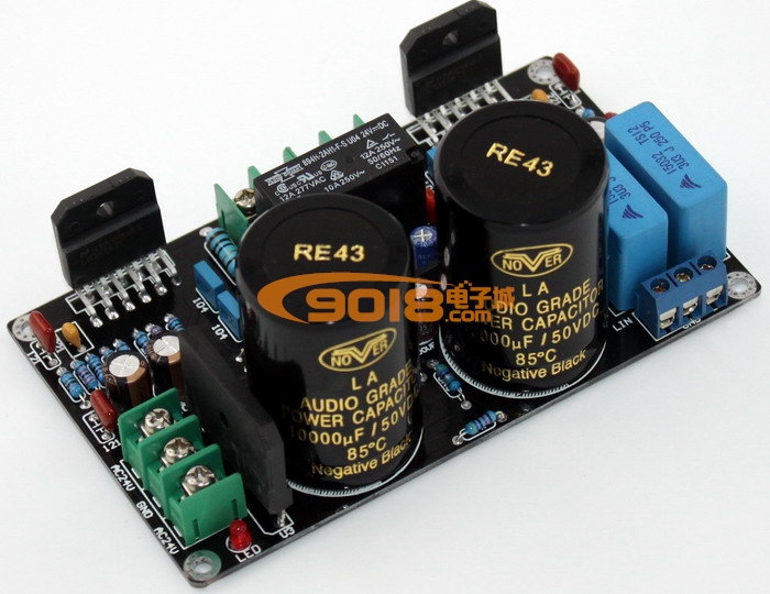 LM3886純后級功放板(參考吳剛設(shè)計(jì)電路)