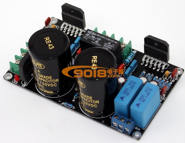 LM3886純后級功放板(參考吳剛設(shè)計(jì)電路)