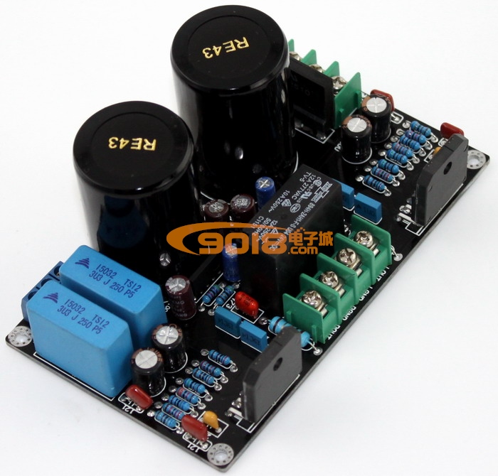 LM3886純后級功放板(參考吳剛設(shè)計(jì)電路)