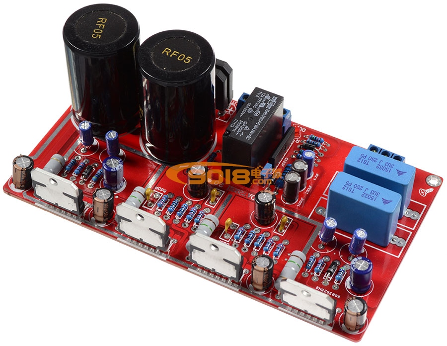 發燒級高保真TDA7293并聯雙聲道立體聲2.0功放板（豪華板）150W*2