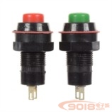 DS213 按鈕開關 電源開關 自鎖開關 直徑10MM 多色可選