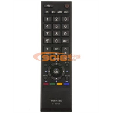 全新原廠原裝TOSHIBA東芝液晶電視遙控器 CT-90406 原配型號