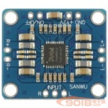 超小迷您D類數字功放板 PAM8610 雙聲道/立體聲 10W*2 DC12V供電