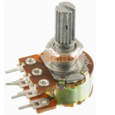 雙聯(lián)碳膜電位器 10K/20K/50K/100K 等供選