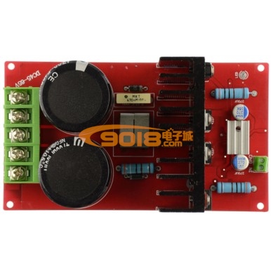 IRS2092大功率單聲道D類數字功放板（直流DC±55V供電）350W/4歐