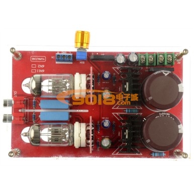 6N2電子管膽前級板 裸奔版 發燒功放前級