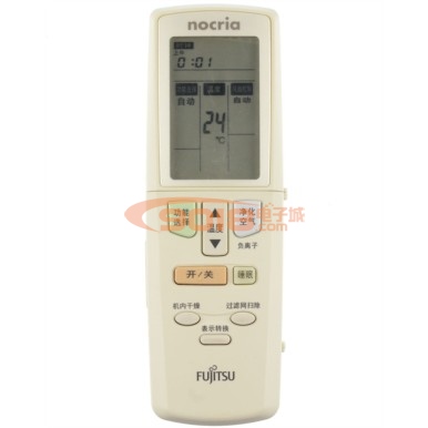 全新原裝FUJITSU富士通將軍Nocria諾可力空調遙控器 AR-JT4