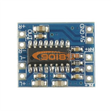 超小迷您D類數字功放板 PAM8403 雙聲道/立體聲 3W*2 USB5V供電 