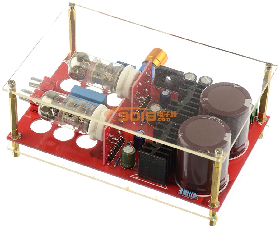 6N2電子管膽前級板 裸奔版 發燒功放前級