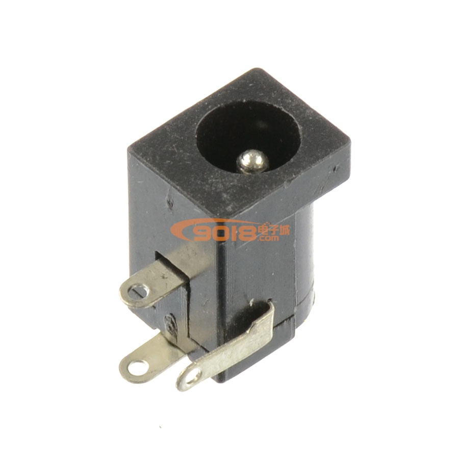 直流DC電源插座 內徑5.5MM 插針外徑2.1MM PCB板專用