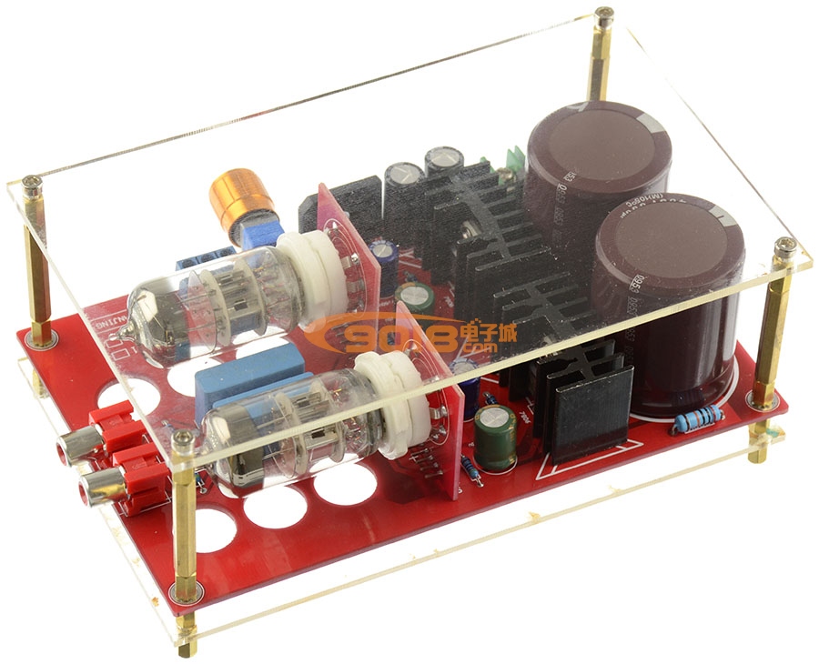 6N2電子管膽前級板 裸奔版 發燒功放前級
