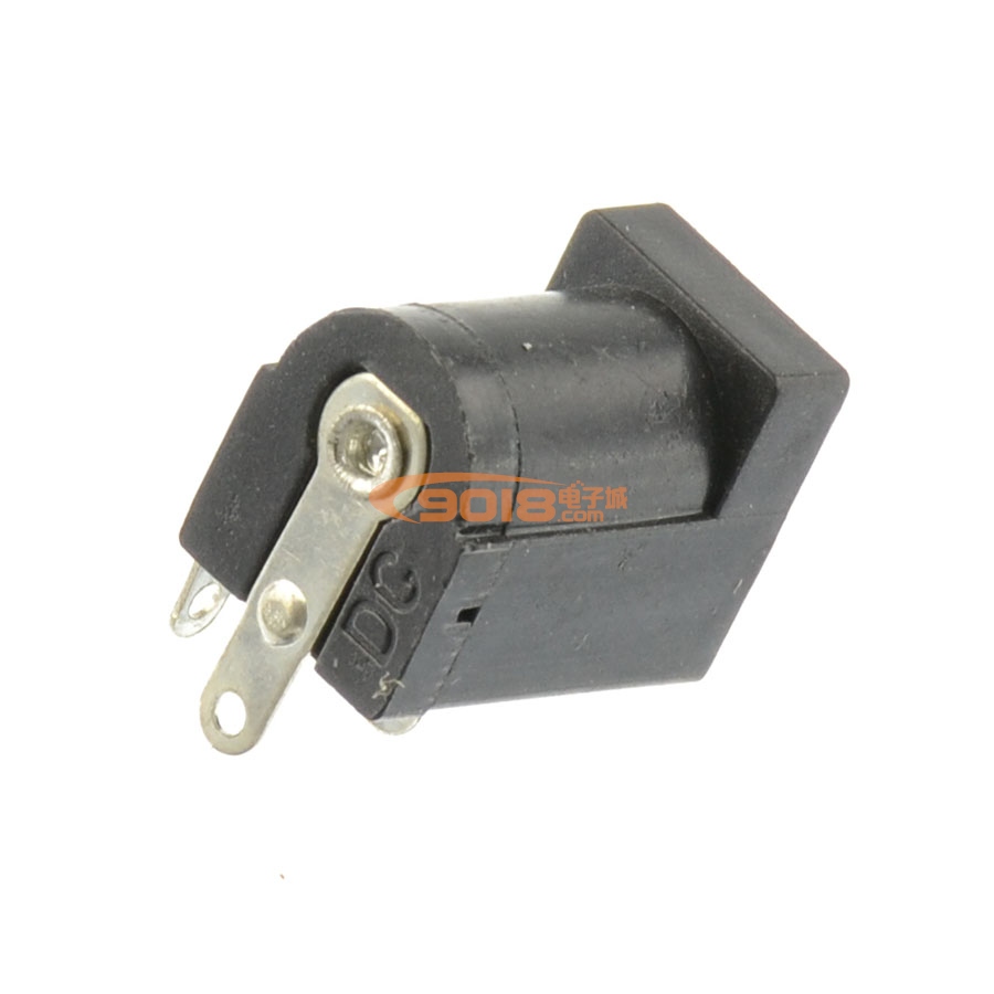 直流DC電源插座 內徑5.5MM 插針外徑2.1MM PCB板專用